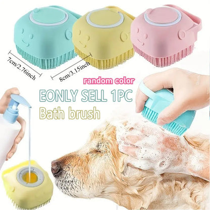 Pet Hair Removal Comb - Professional Grooming Brush and Deshedding Tool for Dogs and Cats with One-Click Cleaning Mechanism