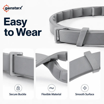 Gainstarx Adjustable Dog Collar for Large Dogs Over 18 lbs - Lightweight, Comfortable, and Scented for Everyday Walks and Outdoor Activities