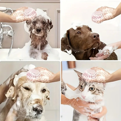 Pet Hair Removal Comb - Professional Grooming Brush and Deshedding Tool for Dogs and Cats with One-Click Cleaning Mechanism