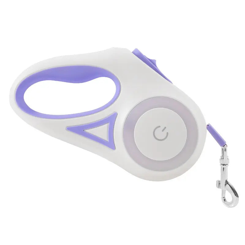 Pawzseek LED Retractable Dog Leash for Safe Nighttime Walks