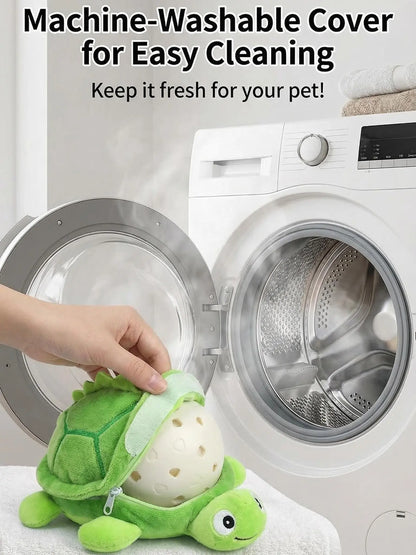 Motion Activated Interactive Dog Ball - Rechargeable Automatic Rolling Toy with Squeaker for Dogs and Cats of All Sizes, Durable Indoor and Outdoor Pet Entertainment